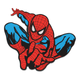 Crouching Spider-Man Embroidery Design, Instant Download