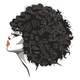Curly Hair Black Woman Profile Embroidery Design, Natural Hair Portrait Pattern, Instant Download