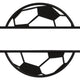 Custom Soccer Ball Name Embroidery Design, Instant Download