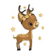 Cute Baby Deer Embroidery Design, Instant Download