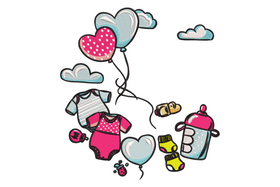 Cute Baby Girl Clothes Embroidery Design, Machine Embroidery Pattern, Instant Download