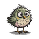 Cute Bird Embroidery Design, Wildlife Machine Embroidery Pattern, Instant Download