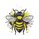 Cute Bumblebee Embroidery Design, Instant Download