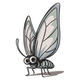 Cute Cartoon Butterfly Embroidery Design, Instant Download