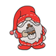 Cute Gnome with Hot Cocoa Embroidery Design, Instant Download