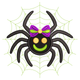 Cute Halloween Spider with Bow Embroidery Design, Spooky Machine Embroidery, Instant Download