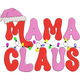 Cute Mama Claus Christmas Embroidery Design, Instant Download