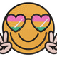 Cute Smiley Face Embroidery Design, Instant Download