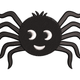 Smiling Spider Halloween Embroidery Design, Instant Download
