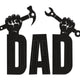 Dad Tools Embroidery Design V2, Instant Download