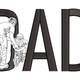Dad and Child Embroidery Design, Father's Day Machine Embroidery, Instant Download