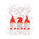 Dancing with My Gnomies Embroidery Design, Instant Download