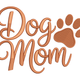 Dog Mom Embroidery Design, Paw Print Pet Lover Machine Embroidery Pattern, Instant Download