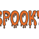 Dripping Spooky Lettering Embroidery Design, Instant Download