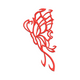 Elegant Butterfly Line Art Embroidery Design, Instant Download