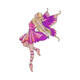 Elegant Fairy Ballerina Embroidery Design, Instant Download
