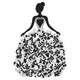 Elegant Floral Gown Lady Embroidery Design, Fashion Machine Embroidery Pattern, Instant Download