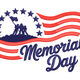 Elegant Memorial Day Embroidery Design, Independence Day Pattern, Instant Download