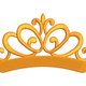 Elegant Princess Crown Embroidery Design, Instant Download