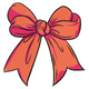 Elegant Ribbon Bow Embroidery Design, Instant Download