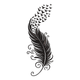 Feather Birds Embroidery Design, Machine Embroidery Pattern, Instant Download