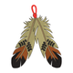 Feather Ornament Embroidery Design, Boho Feather Machine Embroidery Pattern, Instant Download