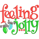 Feeling Jolly Embroidery Design, Instant Download
