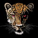 Fierce Tiger Face Embroidery Design, Instant Download