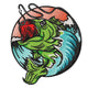 Fishing Bass Embroidery Design, Largemouth Bass Machine Embroidery Pattern, Instant Download