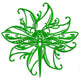 Floral Dragonfly Embroidery Design, Instant Download