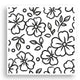 Floral Quilting Block Embroidery Design, Instant Download