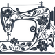Floral Sewing Machine Embroidery Design, Machine Embroidery Pattern, Instant Download