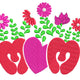 Floral Uterus Embroidery Design, Instant Download