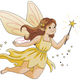 Flying Fairy Embroidery Design, Instant Download