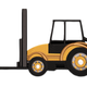 Forklift Tractor Embroidery Design, Instant Download