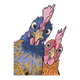 Funny Chicken Embroidery Design, Farm Animal Pattern, Instant Download