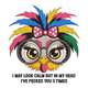 Funny Chicken Embroidery Design, Machine Embroidery Pattern, Instant Download
