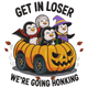 Funny Halloween Penguin Embroidery Design, Dressed Up Penguin Machine Embroidery Pattern, Instant Download