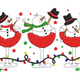 Funny Snowman Wine Glasses Christmas Embroidery Design, Machine Embroidery Pattern, Instant Download