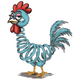 Funny Spring Chicken Embroidery Design, Instant Download