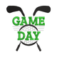 Game Day Golf Embroidery Design, Instant Download