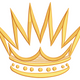 Golden Crown Embroidery Design, Machine Embroidery Pattern, Instant Download