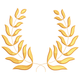 Golden Leaf Wreath Embroidery Design, Botanical Machine Embroidery Pattern, Instant Download