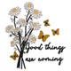 Good Things Are Coming Embroidery Design, Instant Download