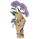 Gothic Hand with Flowers Embroidery Design, Instant Download