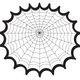 Halloween Cobweb Embroidery Design, Spooky Spider Web Machine Embroidery Pattern, Instant Download