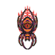 Halloween Eyeball Spider Embroidery Design, Instant Download