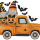 Halloween Gnomes with Pumpkins Truck Embroidery Design, Machine Embroidery Pattern, Instant Download