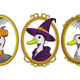 Halloween Goose Portrait Embroidery Design, Spooky Goose Machine Embroidery Pattern, Instant Download