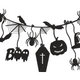 Halloween Hanging Garland Embroidery Design, Instant Download